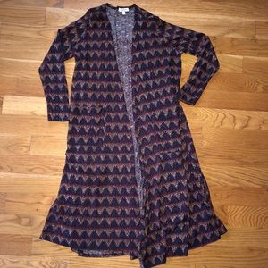 LuLaRoe Medium Sarah cardigan